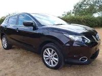 Used Nissan Qashqai Acenta Premium 110 HP (80 kW) 2015 Black SUV