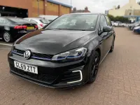 Used VW Golf VII GTE 204 HP (150 kW) 2020 Black Hatchback