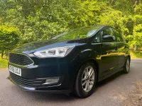 Used Ford C-MAX Zetec 125 HP (91 kW) 2016 Black MPV