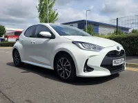Used Toyota Yaris Design 2022 White Hatchback