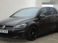 Used VW Golf VII GTD 184 HP (135 kW) 2017 Maroon Hatchback