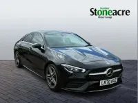 Used Mercedes CLA200 AMG line 163 HP (119 kW) 2020 Black Coupe