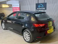 Used Seat Leon SE 110 HP (80 kW) 2013 Black Hatchback