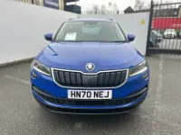 Używany Skoda Karoq SE L 116 KM (85 kW) 2020 Niebieski SUV