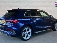 Used Audi A3 S-Line 110 HP (80 kW) 2022 Blue Hatchback
