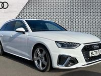 Begagnad Audi A4 S-Line 204 HK (150 kW) 2024 Vit Kombi