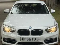 Used BMW 120 Sport Line 2016 White Hatchback