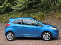 Used Ford Ka Zetec 69 HP (50 kW) 2014 Blue Hatchback
