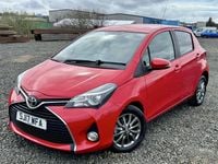 Used Toyota Yaris 2017 Red Hatchback
