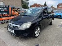 Used Vauxhall Zafira SRi 140 HP (102 kW) 2010 Black MPV