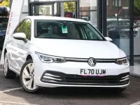 Used VW Golf VIII Style 147 HP (108 kW) 2020 White Hatchback