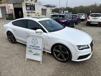 Used Audi A7 S-Line 2013 White Hatchback