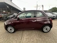 Used Fiat 500 Lounge 69 HP (50 kW) 2018 Red Hatchback