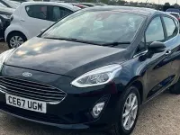 Used Ford Fiesta Zetec 86 HP (63 kW) 2017 Black Hatchback