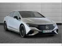 Used Mercedes EQE350 AMG line 214 kW (292 HP) 2025 Silver Sedan