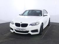 Used BMW 218 M Sport 136 HP (100 kW) 2016 White Coupe