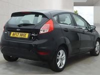 Used Ford Fiesta Zetec 2017 Black Hatchback