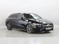 Used Mercedes CLA180 Shooting Brake AMG line 136 HP (100 kW) 2022 Black Estate