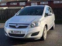 Used Vauxhall Zafira 115 HP (84 kW) 2013 Silver MPV
