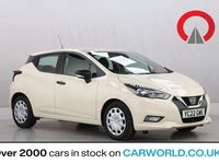 Used Nissan Micra Visia 92 HP (67 kW) 2022 White Hatchback