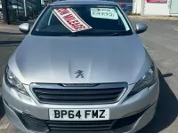 Used Peugeot 308 Active 100 HP (73 kW) 2015 Silver Hatchback