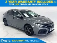 Used Honda Civic SR 126 HP (92 kW) 2019 Grey Hatchback