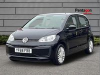 Used VW up! move up! 58 HP (42 kW) 2018 Black Hatchback
