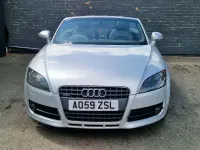 Used Audi TT Roadster 170 HP (125 kW) 2009 Silver Cabriolet