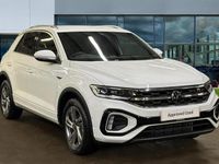 New VW T-Roc R-line 150 HP (110 kW) 2025 Pure white SUV