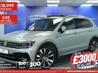 Used VW Tiguan R-line 150 HP (110 kW) 2019 Silver SUV