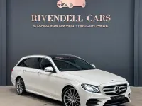 Used Mercedes E220 AMG Line Premium 194 HP (142 kW) 2019 White Estate