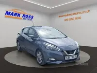 Usado Nissan Micra Acenta 90 HP (66 kW) 2017 Cinzento Citadino