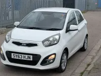Second-hand Kia Picanto 85 CP (62 kW) 2013 Alb Hatchback