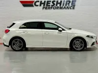 Used Mercedes A200 AMG line 175 HP (128 kW) 2021 White Hatchback