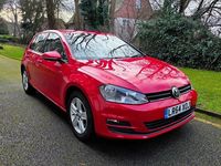 Used VW Golf VII Match 122 HP (89 kW) 2014 Red Hatchback