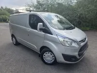 Begagnad Ford Transit Custom Limited 130 HK (95 kW) 2017 Silver Van
