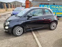 Used Fiat 500 Lounge 2015 Black Hatchback