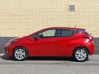 Used Nissan Micra Acenta 100 HP (73 kW) 2020 Red Hatchback