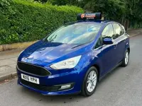 Used Ford C-MAX Zetec 125 HP (91 kW) 2016 Blue MPV