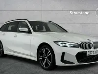 Used BMW 330e M Sport 288 HP (211 kW) 2024 White Estate