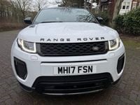 Used Land Rover Range Rover evoque HSE Dynamic 2017 White Coupe