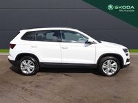 Used Skoda Karoq SE 150 HP (110 kW) 2025 Moon white metallic SUV