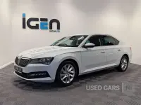 Used Skoda Superb SE Technology 2022 White Hatchback