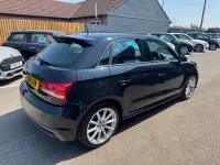Used Audi A1 Sportback S-Line 125 HP (91 kW) 2016 Black Hatchback