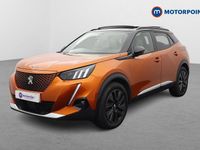 Used Peugeot e-2008 Premium 100 kW (136 HP) 2021 Orange SUV
