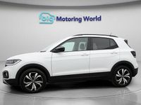 Used VW T-Cross Black Edition 110 HP (80 kW) 2022 White SUV