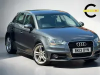 Used Audi A1 S-Line 86 HP (63 kW) 2013 Grey Hatchback