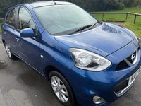 Used Nissan Micra Acenta 80 HP (58 kW) 2017 Blue Hatchback