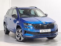Used Skoda Karoq SportLine 150 HP (110 kW) 2024 Blue SUV