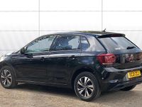 Used VW Polo Match 95 HP (69 kW) 2021 Black Hatchback
